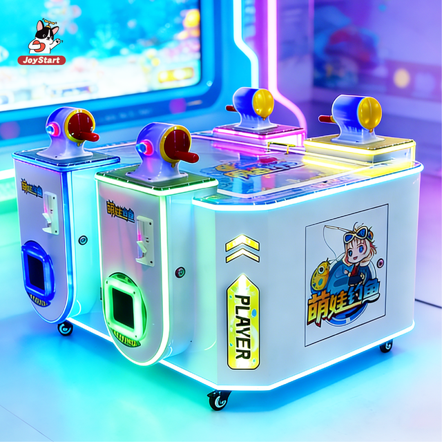 4 Players Coin Operated Kids Fishing Arcade Game Machine Ticket Redemption Video Game Console Amusement Park CE 1 Year English