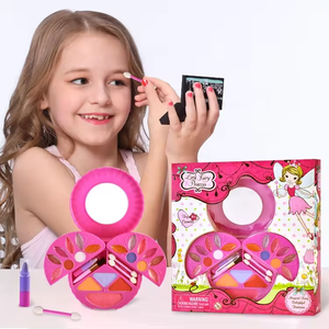 Akiaco Kit de <span class=keywords><strong>maquillage</strong></span> pour enfants Jouets d'imitation pour filles Set de produits de <span class=keywords><strong>maquillage</strong></span> <span class=keywords><strong>bio</strong></span> lavables personnalisés pour enfants filles - Product Image 2