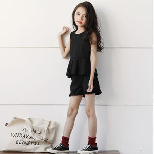 Ensemble de vêtements pour bébé fille nouveau style, t-shirt et pantalon, emballage en gros, vente en gros d'usine - Product Image 4