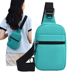 Bolso Bandolera de Moda para Hombre, Impermeable, de Poliéster, con Diseño Versátil y Bolsillos con Cremallera - Product Image 2