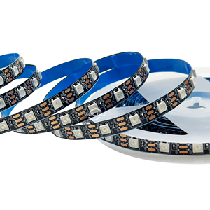 5V 5050 ws2812b 2812 WS2812 pixels <span class=keywords><strong>RGB</strong></span> <span class=keywords><strong>LED</strong></span> ánh sáng địa chỉ cá nhân 30Led 60LED 144LED thông minh pixel <span class=keywords><strong>RGB</strong></span> <span class=keywords><strong>LED</strong></span> Strip - Product Image 5