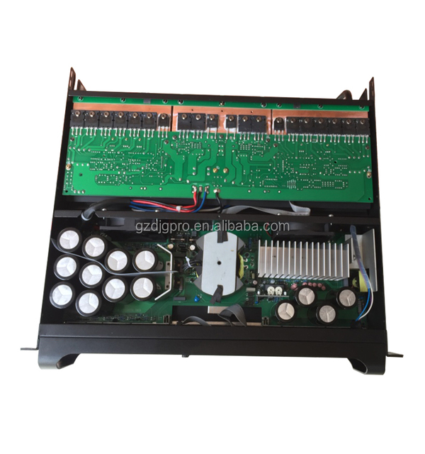 FP14000 Professional 2-Channel Power Amplifier - 2x2200W RMS, 12000W Bridged