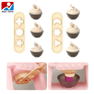 Machine à glace en pâte à <span class=keywords><strong>modeler</strong></span> colorée, jouet de simulation alimentaire, ensemble de création de modèles en argile colorée - Product Image 3