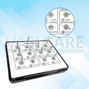 Kit de tournevis dentaire prothétique Vaslcare VC-152207, clé dynamométrique pour implants, deux longueurs (23,5/30 mm), outils de réparation CE - Product Image 5