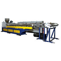 Extrusora de Doble Tornillo Paralelo Co-rotatorio de Servicio Pesado, Diseño de Bloque, Multimaterial PE, 380V, 1 Año de Garantía, Directo de Fábrica en China
