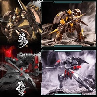 Blocs de construction Zang Dao Yuan Ling Zhan Ji Qinglong Baihu Hero Assembly Action Figures Mecha Model Block Set Toys