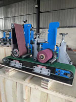 Machine industrielle de rectification et de finition des tôles métalliques, machine de polissage automatique des plaques métalliques