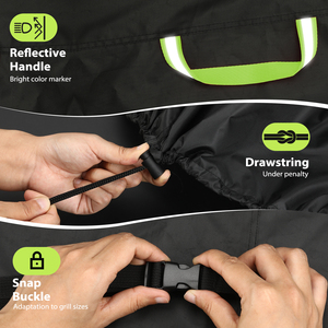 Fundas Resistentes para Parrillas de Gas, Cubierta para Ahumadores de 2/3/4/5/6 Quemadores para <span class=keywords><strong>Char</strong></span>-<span class=keywords><strong>Broil</strong></span> y Más - Product Image 2