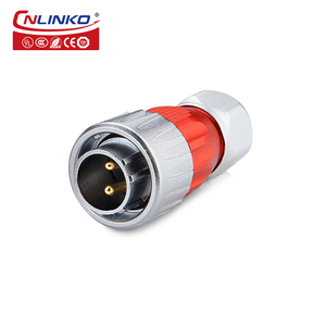 Cnlinko 2 Pin Hàn Cáp Cắm Ổ Cắm Điện Kết Nối 2 Pin Kim Loại Thông Tư Kết Nối Cho Xe Đạp Điện - Product Image 3