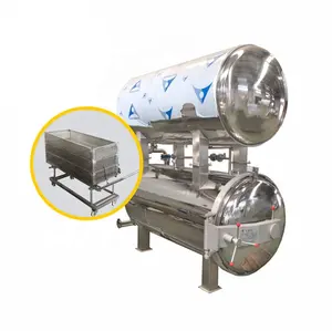Kutular kavanoz için kaliteli ve ucuz buhar sterilizasyon tankı su banyosu tankı sterilizatör