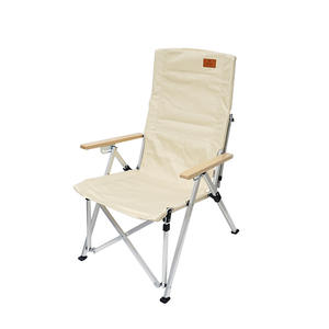 Chaises pliantes d'extérieur uniques, légères et portables, en tissu Oxford avec logo, à tube en aluminium, pour camping et stades, à prix abordable - Product Image 4
