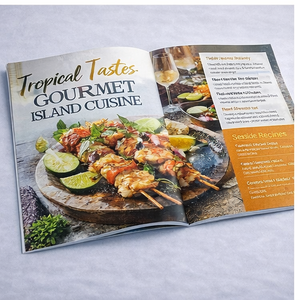 Service d'impression de magazines de voyage et de style de vie sur mesure, avec reliure agrafée, pour catalogues et livrets - Product Image 3