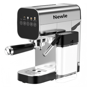 Nuova Macchina da Caffè Elettrica Semiautomatica Programmabile in Acciaio Inox con Sistema di Acqua Calda, 20 <span class=keywords><strong>Bar</strong></span> - Product Image 6