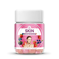 La gomme à mâcher au collagène de nouvelle conception OEM doit avoir élimine la mélanine pour revitaliser l'éclat de la peau