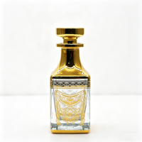 Flacons de parfum classiques de 150 ml, flacons dorés, grand flacon d'attar
