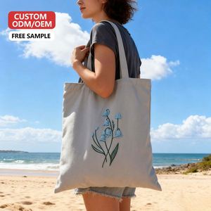 กระเป๋าผ้าแคนวาสพิมพ์ลายตามสั่ง ทนทาน เป็นมิตรกับสิ่งแวดล้อม พร้อมซิปปิด  รับทำสีและโลโก้ตามสั่ง สำหรับใช้งานกลางแจ้ง - Product Image 1
