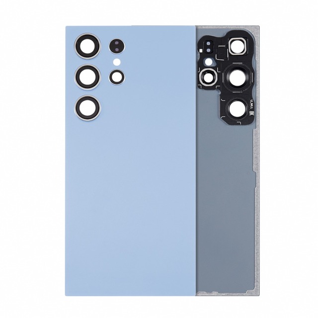 Bulk Price Rear Glass Cover For Samsung Galaxy S24 Plus Ultra FE Battery Door Back Housing Lid Plate Replacement Repair Frames P