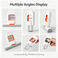 Serpillère mini mains libres portable, serpillère de nettoyage compacte multifonctionnelle pour comptoir de cuisine, bureau, vente en gros
