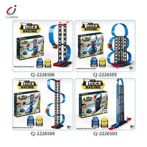 Chengji Toys <span class=keywords><strong>R</strong></span> Us car slot car pistas ensamblar magnético de alta velocidad fricción coche deslizante nuevo estilo DIY juego de pistas de carreras slot toy - Product Image 6