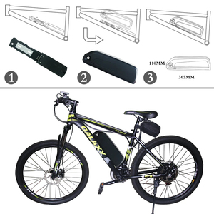 Pabrik Hailong paket baterai Ebike 24v 36v 48V 52v 10Ah 13Ah 15Ah 17Ah 20Ah 24Ah baterai Lithium-Ion untuk sepeda listrik/skuter - Product Image 6