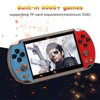 5.1 pouces HD grand écran X7Plus Consoles de jeu portables rétro joueurs de jeu portables X7plus Classic Mini MP5 Console de jeu vidéo