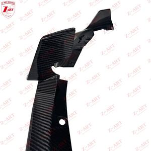 Lèvre avant en Fiber de carbone Z-ART AD DRY pour BMW M3 <span class=keywords><strong>M4</strong></span> 2021 + becquet avant en Fiber de carbone sec pour G80 G81 G82 G83 M3 <span class=keywords><strong>M4</strong></span> - Product Image 5