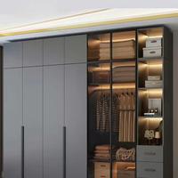 Nouvelle conception Armoire de rangement réglable en acier inoxydable personnalisée Durable Écologique pour la maison Hôpital Hôtel