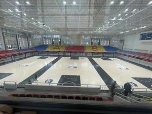 Vente chaude Revêtement de sol de terrain de sport en bois massif de haute densité en érable et en bouleau écologique - Product Image 2