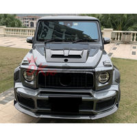 Convertir le kit de carrosserie en fibre de carbone entièrement sec de style fusée B900 pour Mercedes Benz G Wagon W464 G63 Bodykit