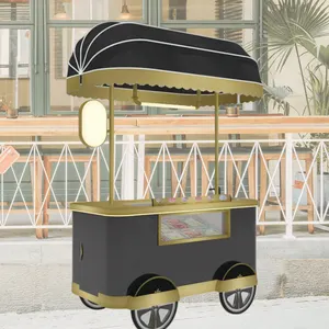 2023 Gelato Machineアイスクリーム三輪車を備えた新しいタイプのイタリアンアイスクリームカート三輪車