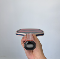 Raquette de pickleball allongée SLK Omni |   Noyau EPP+EVA, fibre de carbone Toray T700 à 3 couches, puissance et rotation améliorées, approuvé par l'USAPA