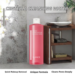 Agua Limpiadora de Centella con Niacinamida de Marca Privada para Limpieza Profunda de Poros Faciales y Remoción de Maquillaje Fácil - Product Image 2