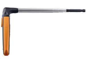 Anemómetro de hilo caliente inalámbrico Testo 405i con sonda inteligente, rango de 0-6000, 15 horas de duración de batería, en stock. - Product Image 4