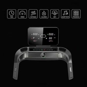 <span class=keywords><strong>Tapis</strong></span> roulant pliable intelligent motorisé multifonctionnel pour la <span class=keywords><strong>perte</strong></span> <span class=keywords><strong>de</strong></span> <span class=keywords><strong>poids</strong></span> en intérieur avec écran LCD <span class=keywords><strong>de</strong></span> 3,5 pouces - Product Image 5