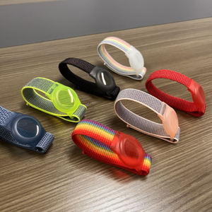 TITUO - Funda de nailon suave personalizada para rastreador GPS <span class=keywords><strong>AirTag</strong></span>, pulsera para niños, compatible, a prueba de golpes, diseño deportivo y moderno - Product Image 6