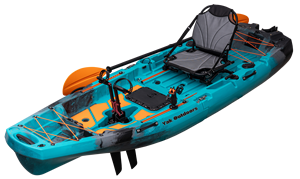 Kayak Modular Individual de 10 Pies <span class=keywords><strong>con</strong></span> Certificación CE, Propulsión por Aletas a Pedal, Casco de LLDPE, Bote para <span class=keywords><strong>Surf</strong></span>, Pesca Deportiva Eléctrica y Remo - Product Image 5