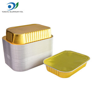 580ml-1800ml có thể tái chế vàng dùng một lần lá bánh <span class=keywords><strong>container</strong></span> cấp thực phẩm <span class=keywords><strong>Takeaway</strong></span> hình chữ nhật hộp thực phẩm nhôm lá <span class=keywords><strong>container</strong></span> - Product Image 3