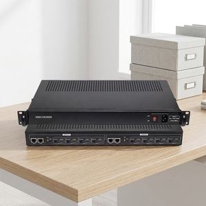 (MagicBox-M4116) Encodeur IPTV H.265 IP Streamer 16 en 1 <span class=keywords><strong>HD</strong></span> 1080P HLS RTMP HTTP SRT - Product Image 1
