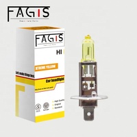 Ampoule halogène de voiture H3 24V 100W, lampe halogène automobile, couleur jaune, feux antibrouillard toutes saisons