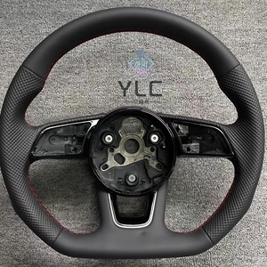Volante de Fibra de Carbono Personalizado YLC para <span class=keywords><strong>Audi</strong></span> <span class=keywords><strong>A1</strong></span> A3 S3 RS3 A4 S4 RS4 A5 S5 RS5 A6 S6 RS6 A7 S7 RS7 A8 S8 RS8 TT R8 Q3 Q5 Q7 B9 - Product Image 2