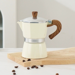 4th Gen Double Valve Portable <span class=keywords><strong>Moka</strong></span> Pot-Fabricante de espresso italiano para acampar y aventuras al aire libre - Product Image 1