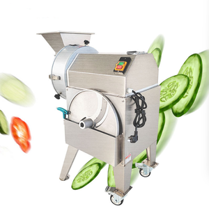 Cortadora de Verduras de Acero Inoxidable, Máquina Cortadora de Cebolla, Rebanadora Comercial de Pepino y Patata, Máquina para Cortar Verduras en Cubos - Product Image 3