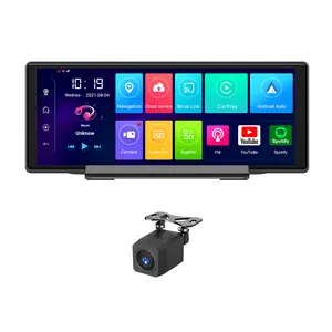 10.26 "Android10 Autoradio Display 4 64G GPS WIFI BTFMラジオポータブルカープレイAndroidオートサポート1080Pカメラ