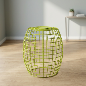 Tabouret en fil de fer thermolaqué - Product Image 2