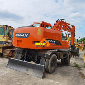 รถขุดล้อยาง Doosan DH150W-7 มือสอง คุณภาพสูง ขนาด 15 ตัน สภาพดี พร้อมระบบไฮดรอลิก - Product Image 3