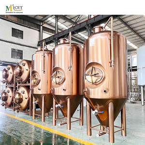 MICET 500L 800L Cerveja Artesanal Fermentação Tanque SUS304 Material Electroplate Rose Gold Cor Isobaric Beer Fermentador Cobre Unitank - Product Image 4
