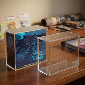 Étui magnétique en acrylique transparent ETB |   Boîte de protection et de rangement pour Elite Trainer Box, protégée contre les UV - Product Image 6