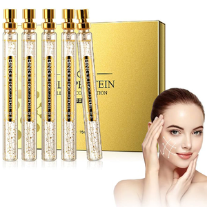 Golden Colágeno Solúvel em Água Fio Anti-Rugas Firming Whitening <span class=keywords><strong>V</strong></span>-Shaped Face <span class=keywords><strong>Lift</strong></span> Beleza Produto de Cuidados Pessoais - Product Image 5