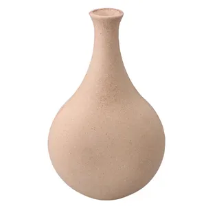 Vaso per irrigazione autoirrigante per piante da giardino in terracotta personalizzato all'ingrosso vaso per acqua artigianale in argilla di buon design vaso olla