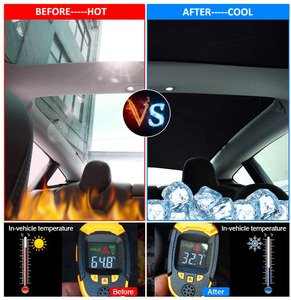 Techo de vidrio sombrilla para Tesla modelo 3 Gastos techo de malla de Sunblind de Tesla coche <span class=keywords><strong>sol</strong></span> sombra para Modelo 3 - Product Image 5